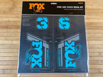 FOX Decal Kit Dekorbogen 2021 Custom Turquoise