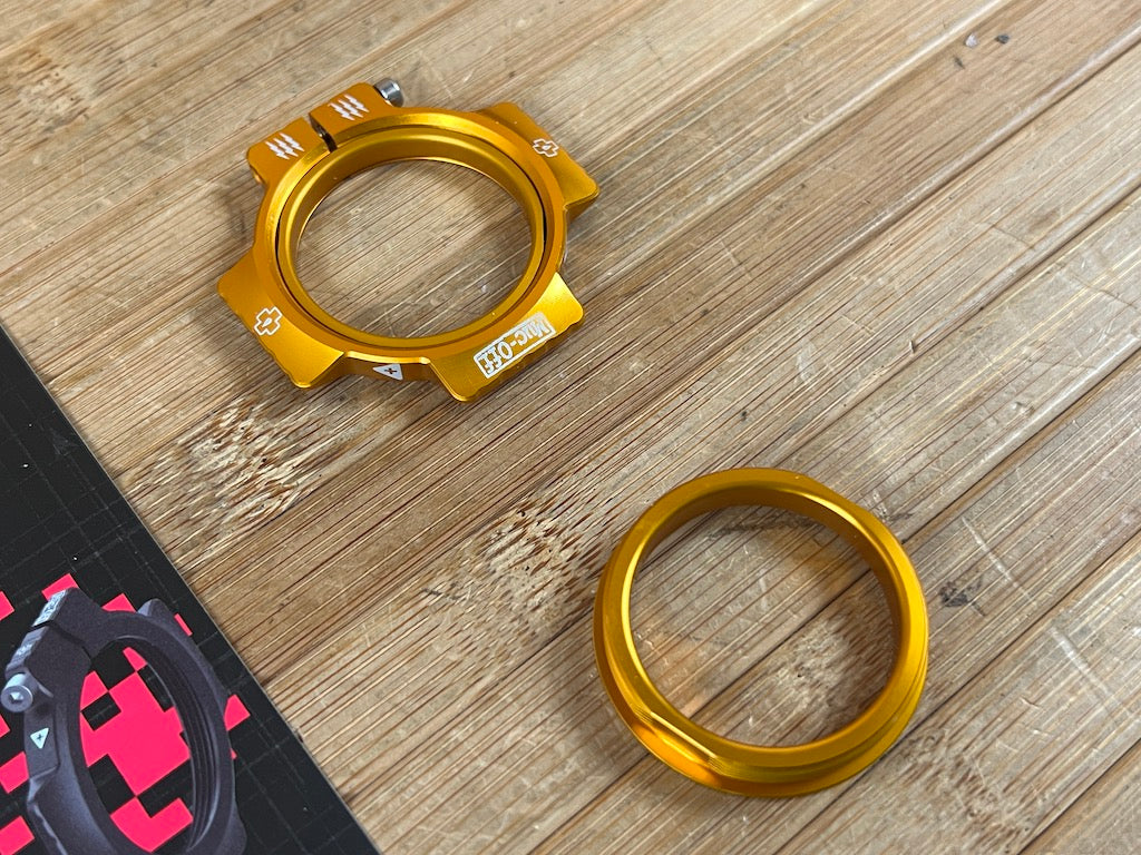 Preloading Ring Muc Off Crank Preload Ring gold – RTF Bikeparts