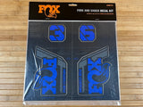 FOX Decal Kit Dekorbogen 2021 Custom Blue