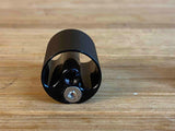 Intend Blackline Smarty Headcap Set mit Kralle schwarz 23,7-24,7mm
