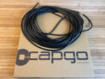 Capgo Spiralschlauch schwarz 20m