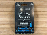 Peaty's Tubeless Ventile MK2 42mm Türkis / Turquoise