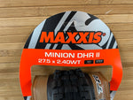 Maxxis Minion DHR II Tanwall Reifen 27.5 x 2.4 EXO TR