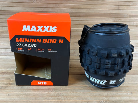 Maxxis Minion DHR II + Reifen 27.5 x 2.8 EXO+ TR 3CT Maxx Terra