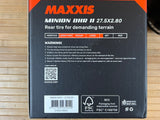 Maxxis Minion DHR II + Reifen 27.5 x 2.8 EXO+ TR 3CT Maxx Terra