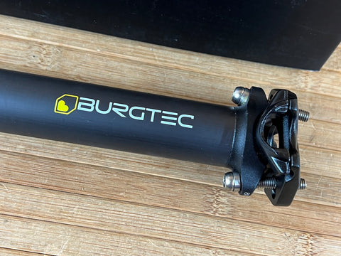 burgtec sattelstütze Burgtec Xpress Carbon Sattelstütze 31.6