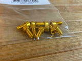 Reverse Components 10x Pedal Pins (Alu) US für Escape Pro+Black ONE gold